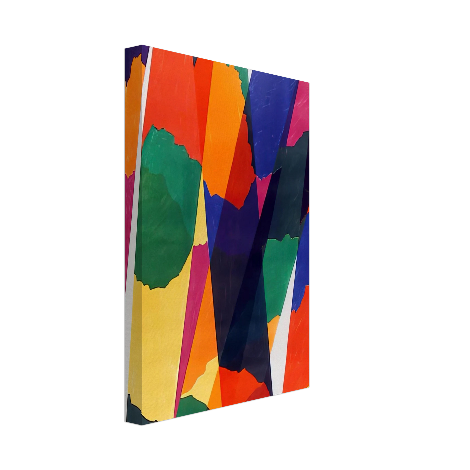 Piero Dorazio - Wait - Untitled XIX - 1968 Canvas - 40x60 cm / 16x24 inches-canvas