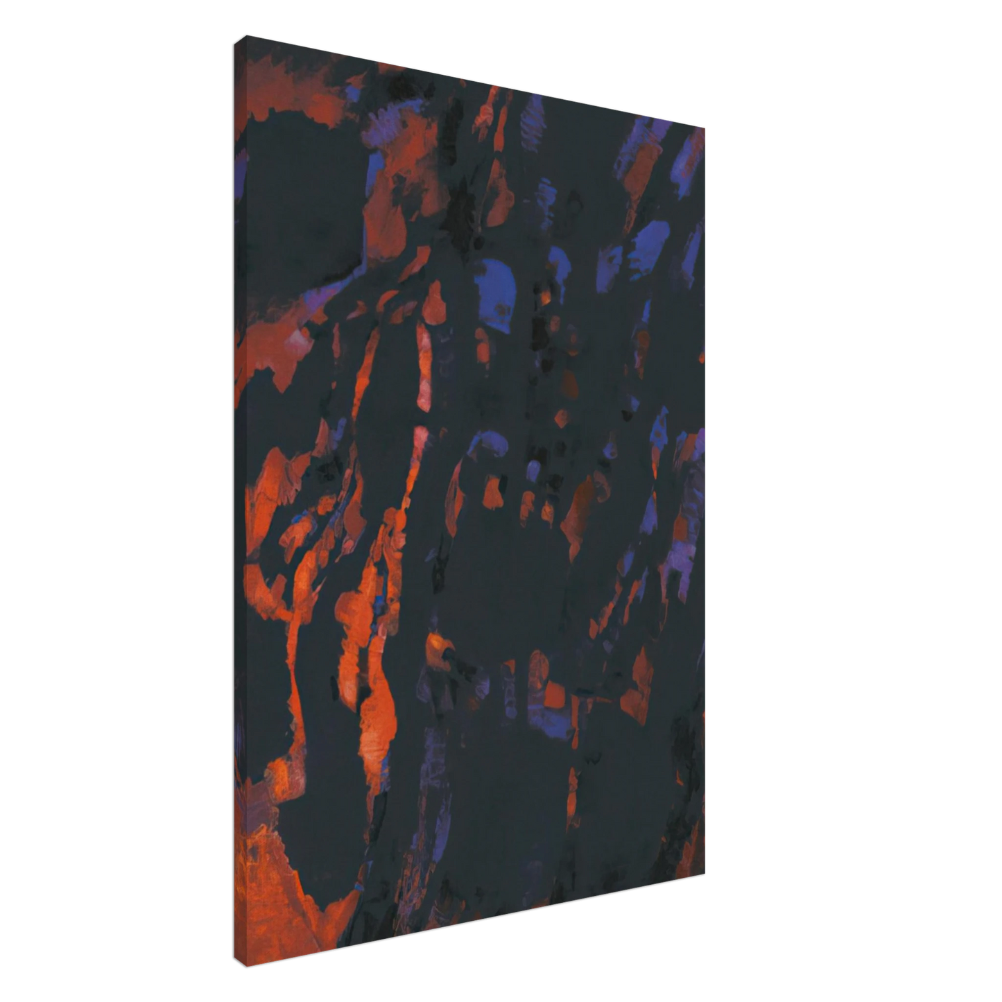 Alfred Manessier - Tumulte - 1961 Canvas - 20x30 cm / 8x12 inches-canvas