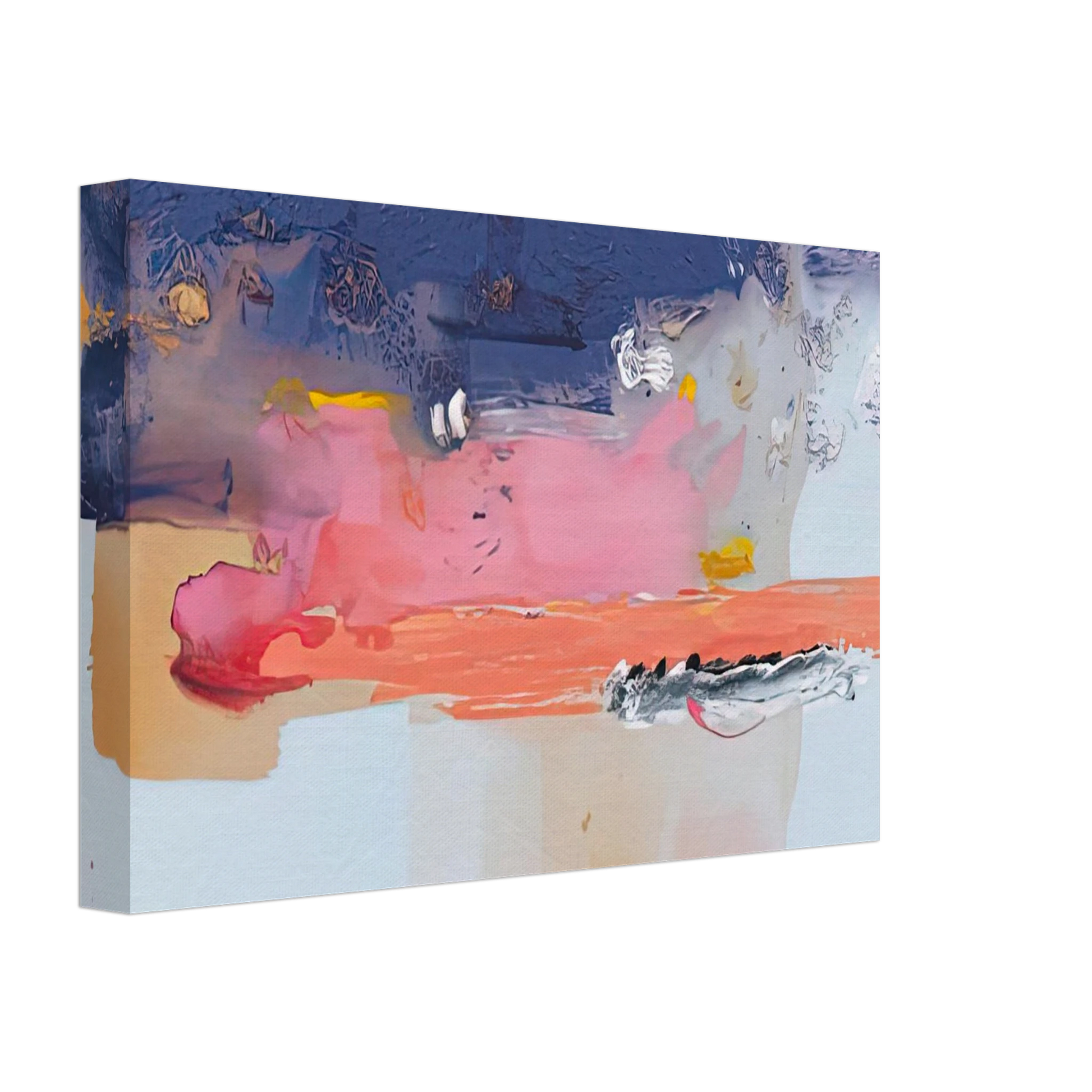 Helen Frankenthaler - Western Roadmap, 1991- Canvas - 40x60 cm / 16x24 inches-canvas