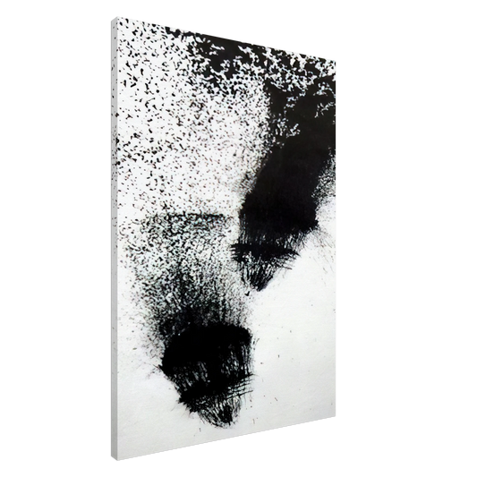 Morris Graves - Machine Age Noise - 1957 Canvas - 20x30 cm / 8x12 inches-canvas