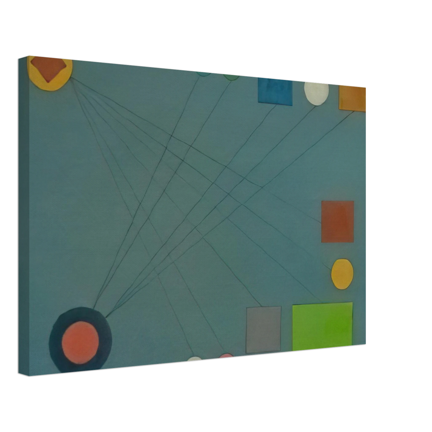 Lolo Soldevilla - De la Serie Cartas Celestes - 1956 1 Canvas - 40x60 cm / 16x24 inches-canvas