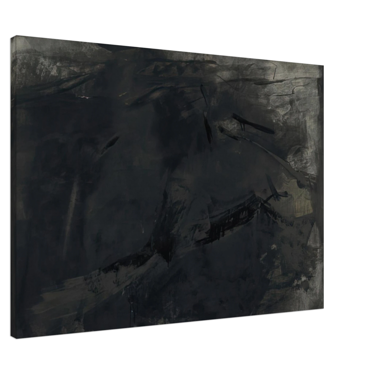 Esteban Vicente - FARAWAY 1970 Canvas - 20x30 cm / 8x12 inches-canvas