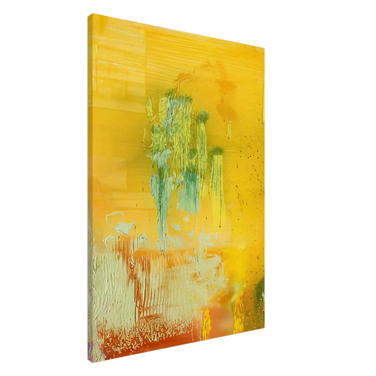 Helen Frankenthaler - Aspens, 1991- Canvas - 20x30 cm / 8x12 inches-canvas