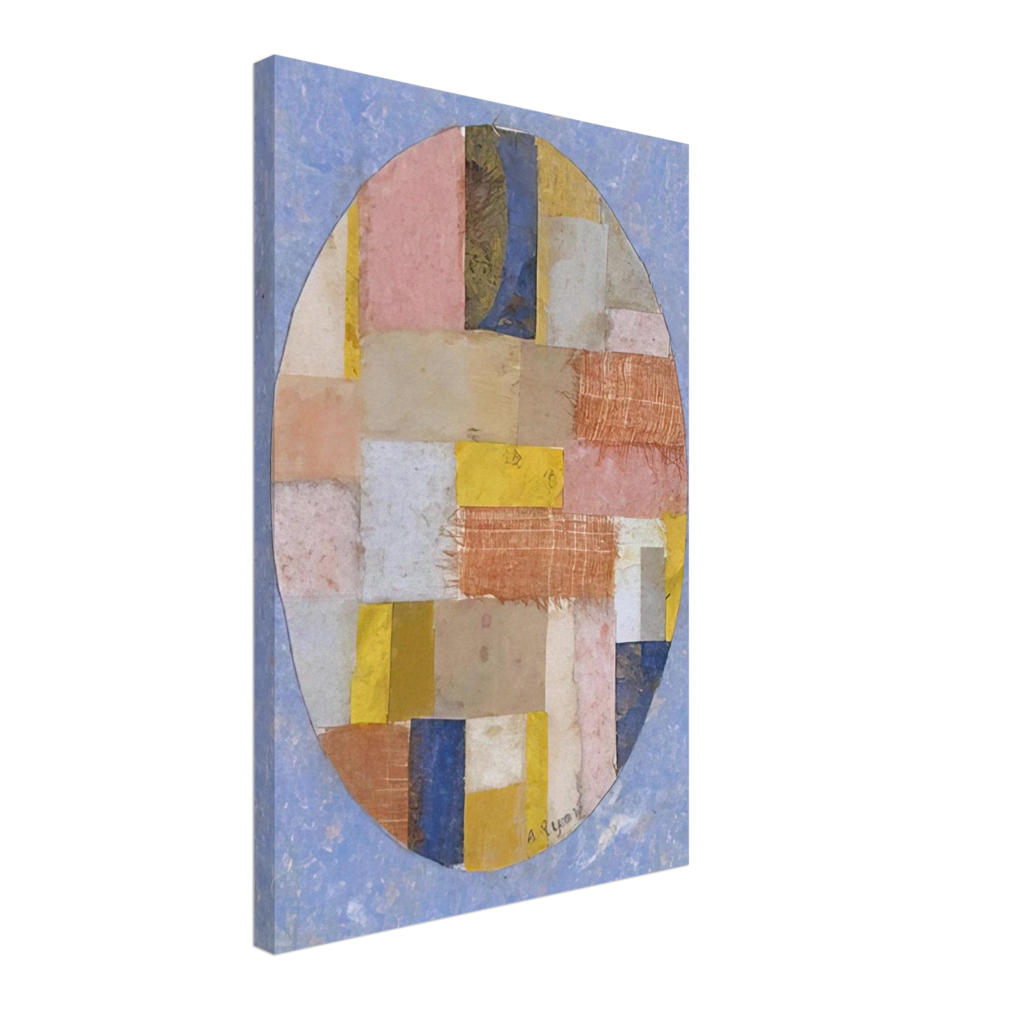 Anne Ryan - Number 453 - 1952 Canvas - 40x60 cm / 16x24 inches-canvas