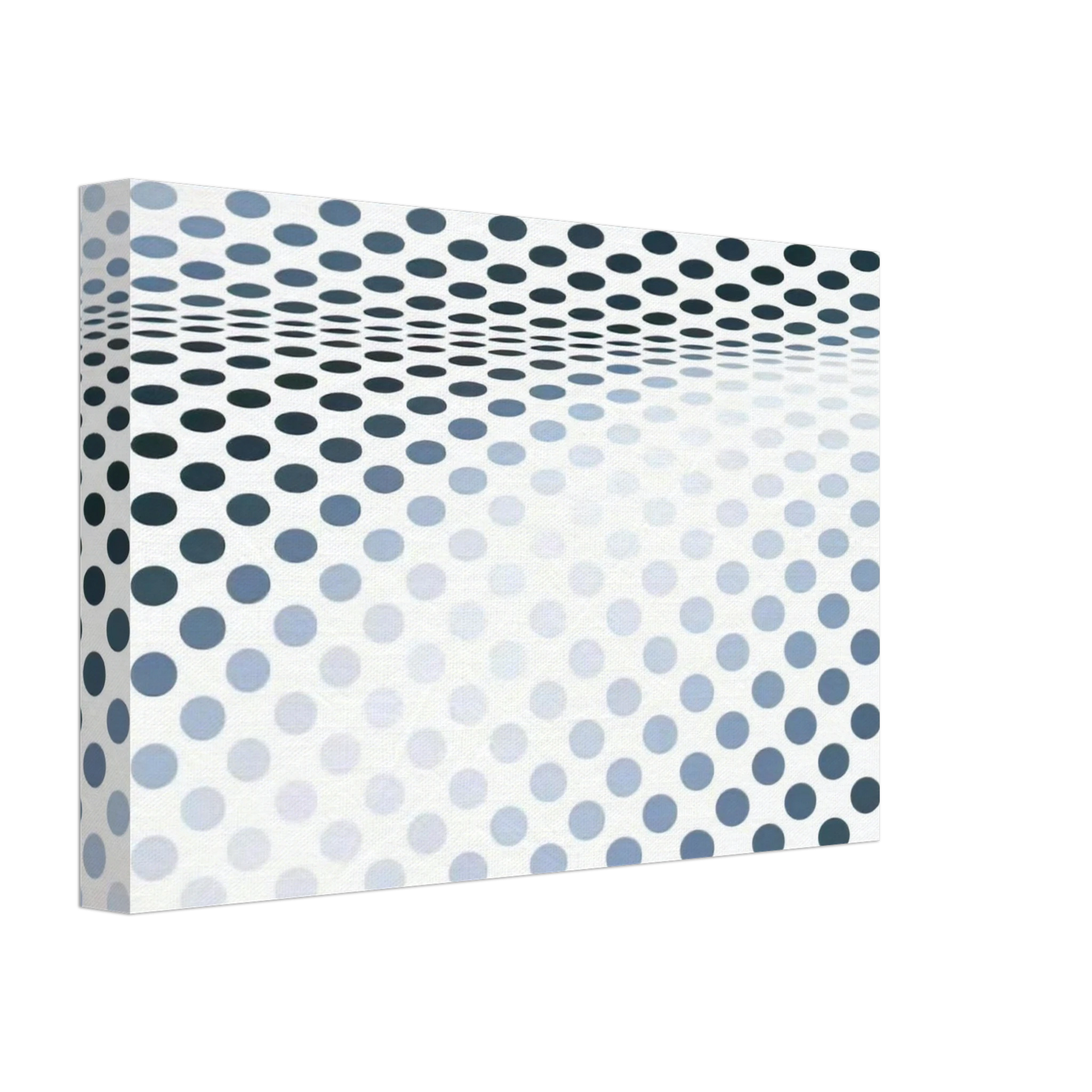 Bridget Riley - HESITATE 1964 Canvas - 70x100 cm / 28x40 inches-canvas