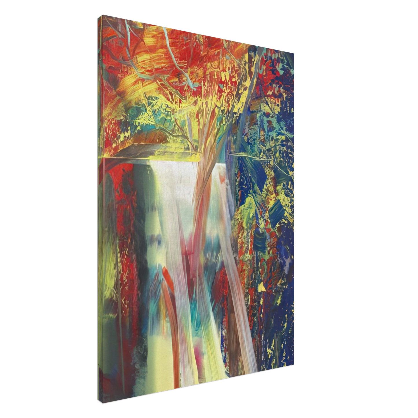 Gerhard Richter - ABSTRACT PAINTING 610 1 Canvas - 20x30 cm / 8x12 inches-canvas