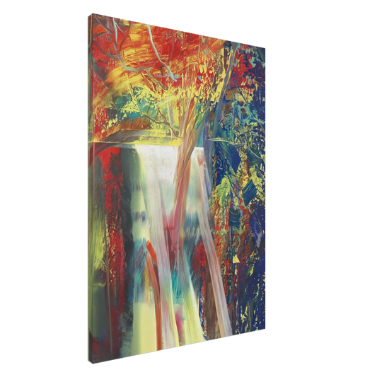 Gerhard Richter - ABSTRACT PAINTING 610 1 Canvas - 20x30 cm / 8x12 inches-canvas