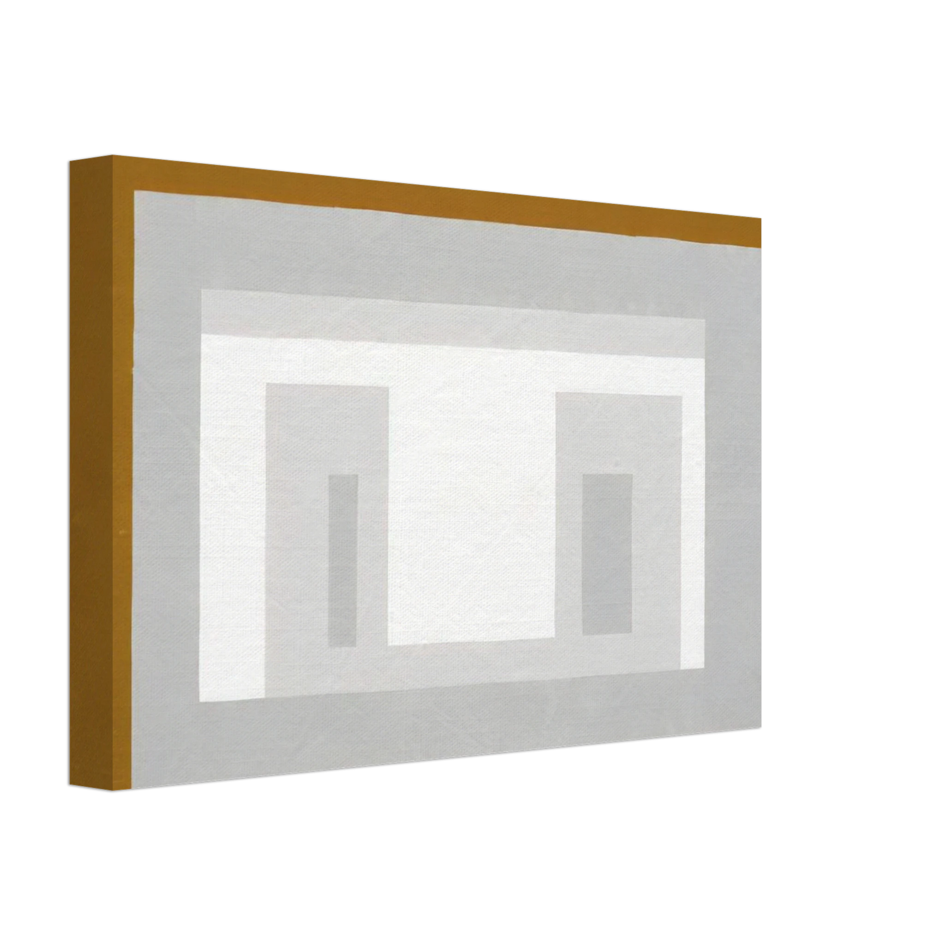 Josef Albers - VARIANT ADOBE SETTLED 1954 Canvas - 40x60 cm / 16x24 inches-canvas