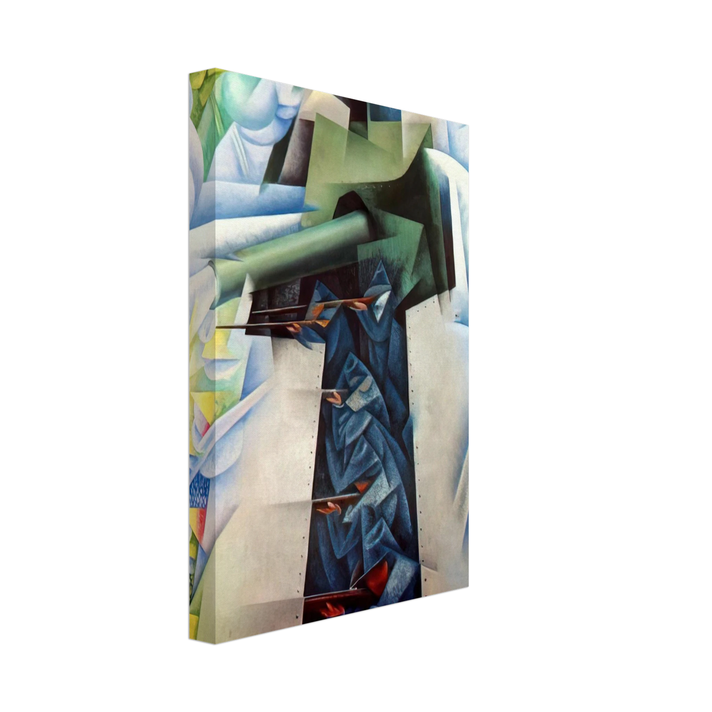 Carlo Carra - ARMTRAIN Canvas - 40x60 cm / 16x24 inches-canvas