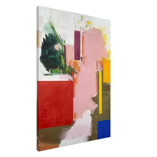 Hans Hofmann - Summer 1965 Canvas - 20x30 cm / 8x12 inches-canvas