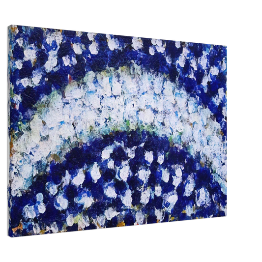 Richard Pousette-Dart - Intensive Crescent - 1985 Canvas - 20x30 cm / 8x12 inches-canvas