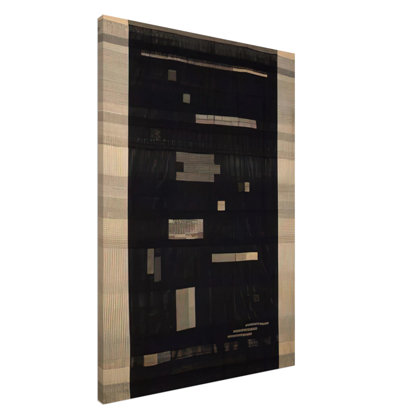 Anni Albers - ANCIENT WRITING 1936 Canvas - 20x30 cm / 8x12 inches-canvas