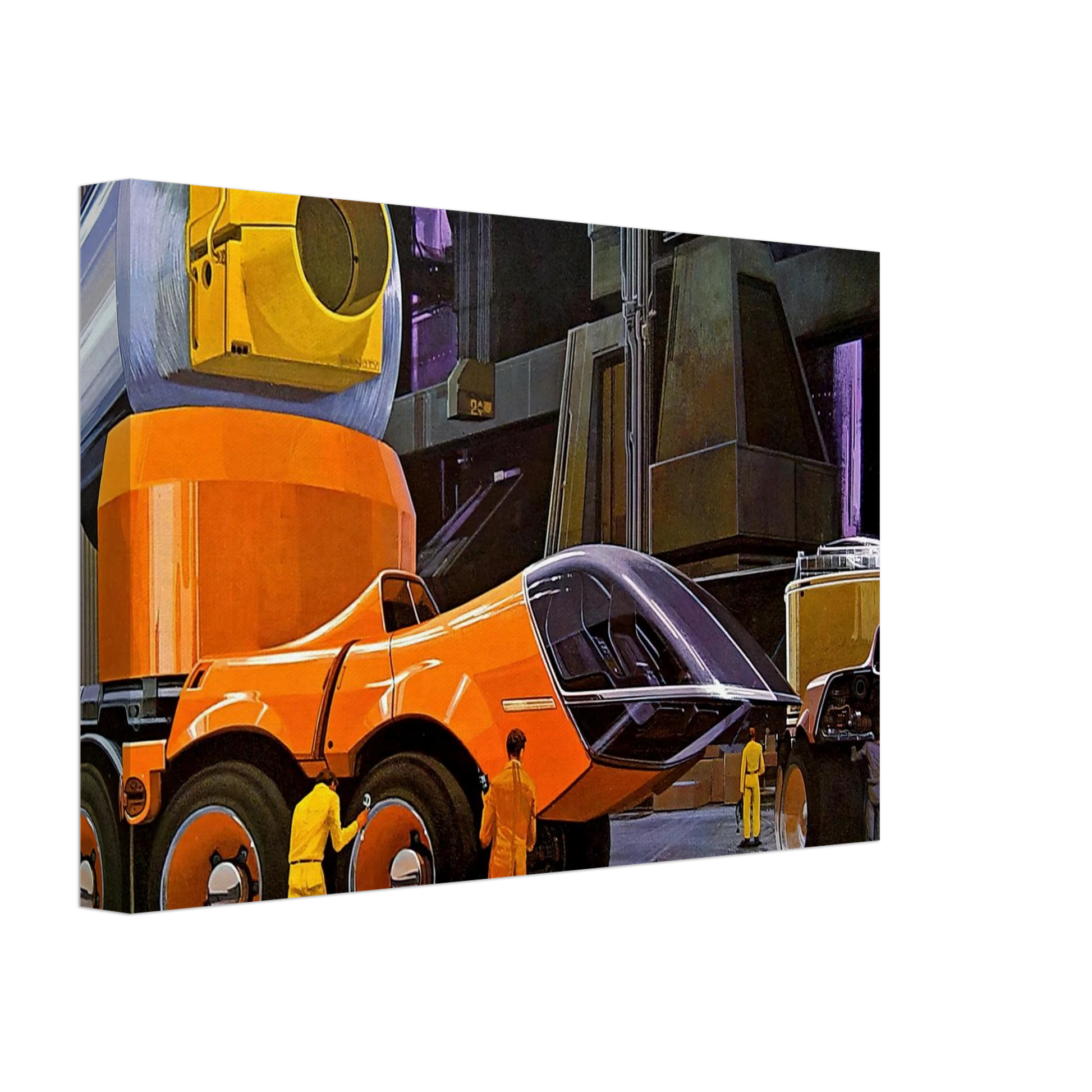 Syd Mead - Syd Mead Canvas - 70x100 cm / 28x40 inches-canvas