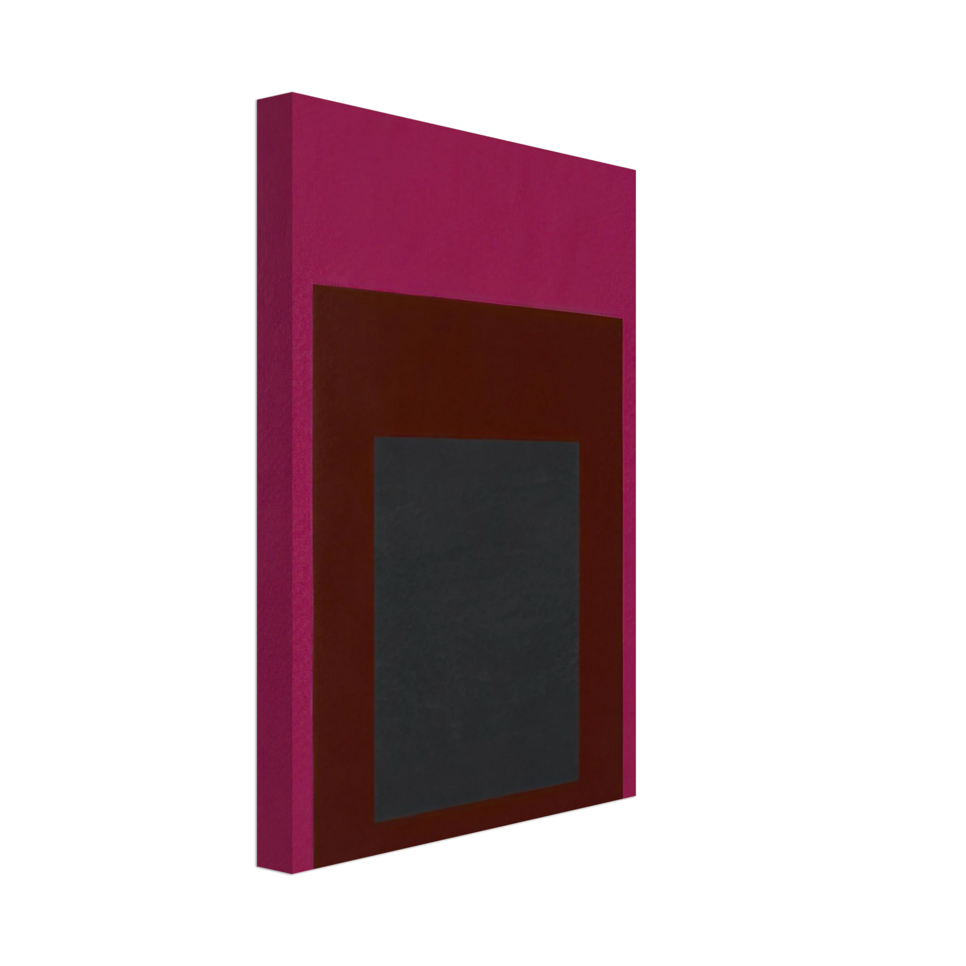 Josef Albers - HOMAGE TO THE SQUARE GUARDED 1952 Canvas - 40x60 cm / 16x24 inches-canvas