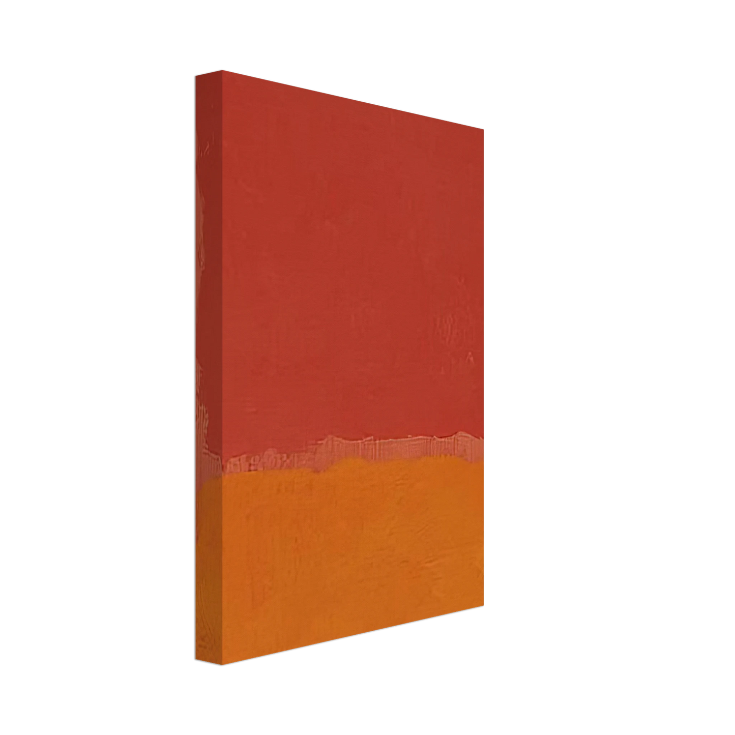 Mark Rothko - Untitled Red and Orange on Salmon - 1969 Canvas - 70x100 cm / 28x40 inches-canvas