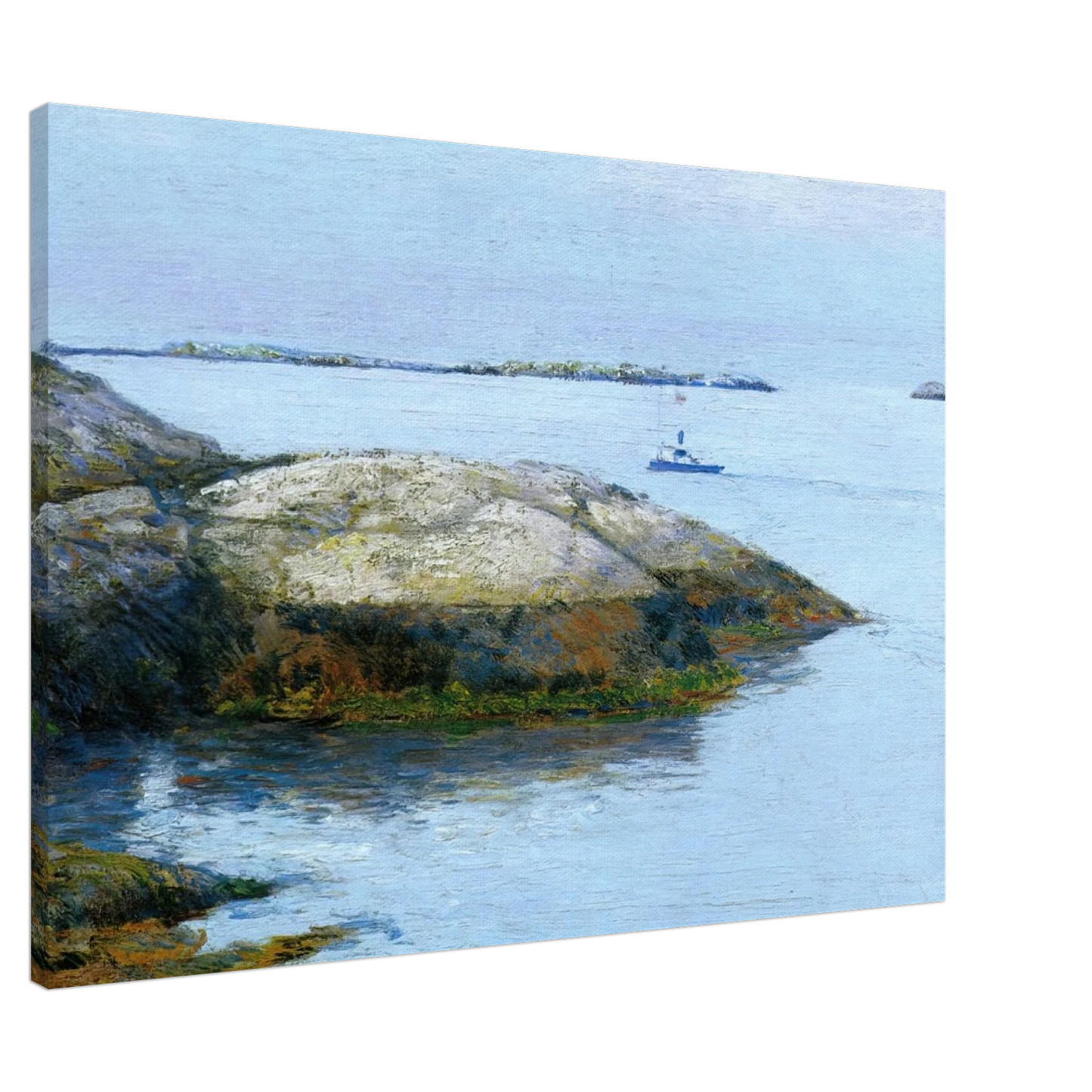 Childe Hassam - Isles of Shoals, Appledore Canvas - Default Title-canvas