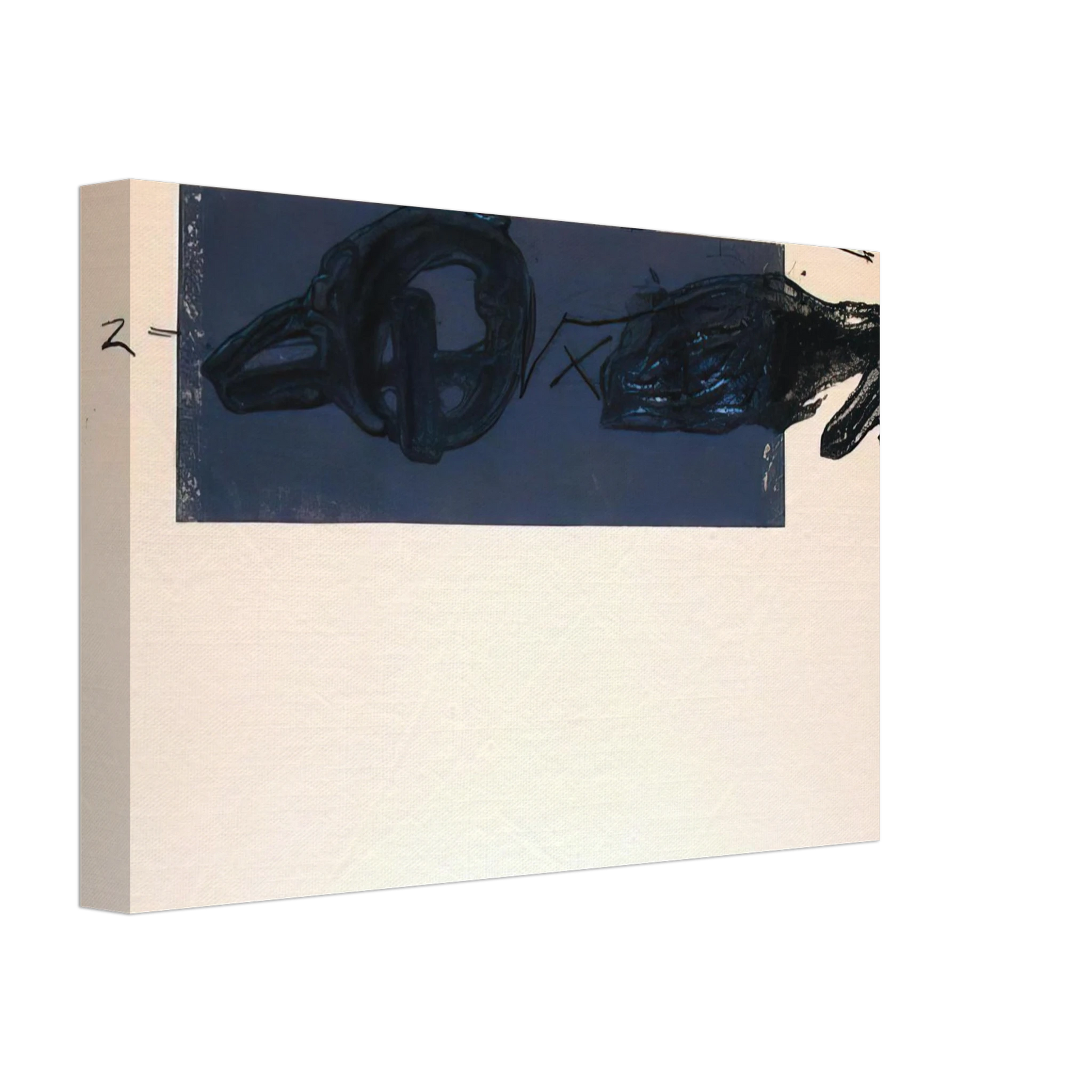 Antoni Tapies - Z 1981 Canvas - 70x100 cm / 28x40 inches-canvas