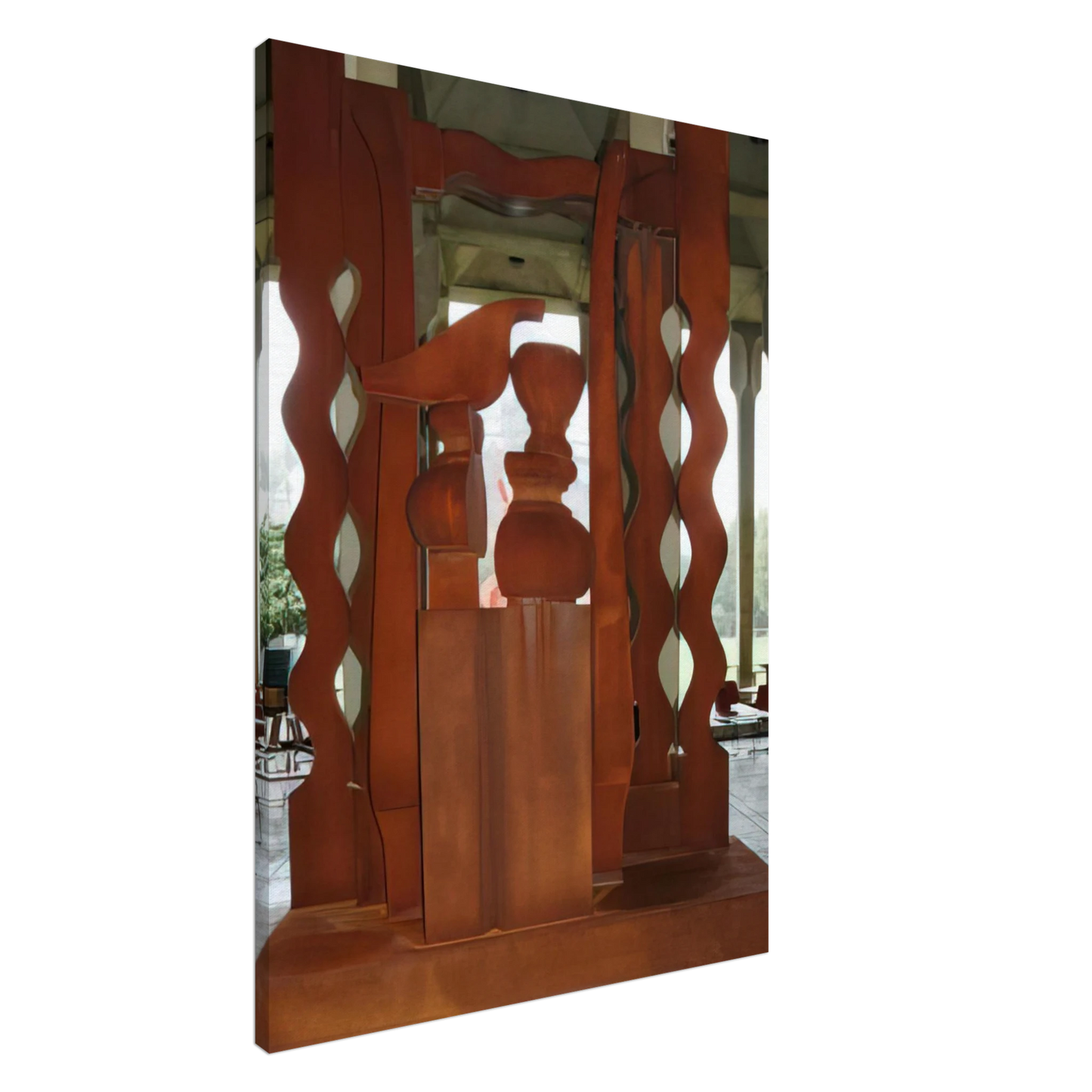 Wall artLouise Nevelson - NIGHT PRESENCE II 1976 Canvas - 20x30 cm / 8x12 inches-canvas