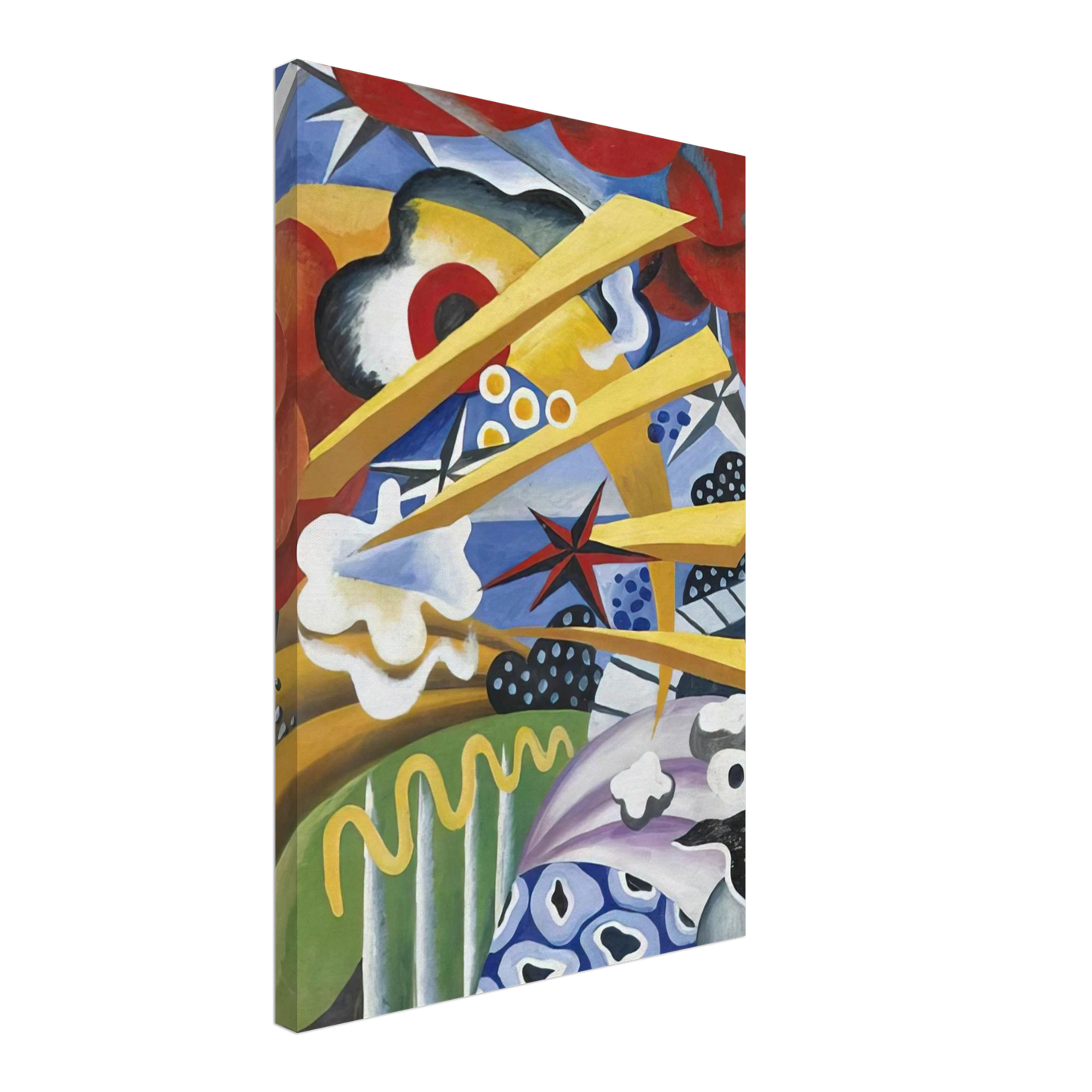 Julius Evola - Untitled - 1919 Canvas - 70x100 cm / 28x40 inches-canvas