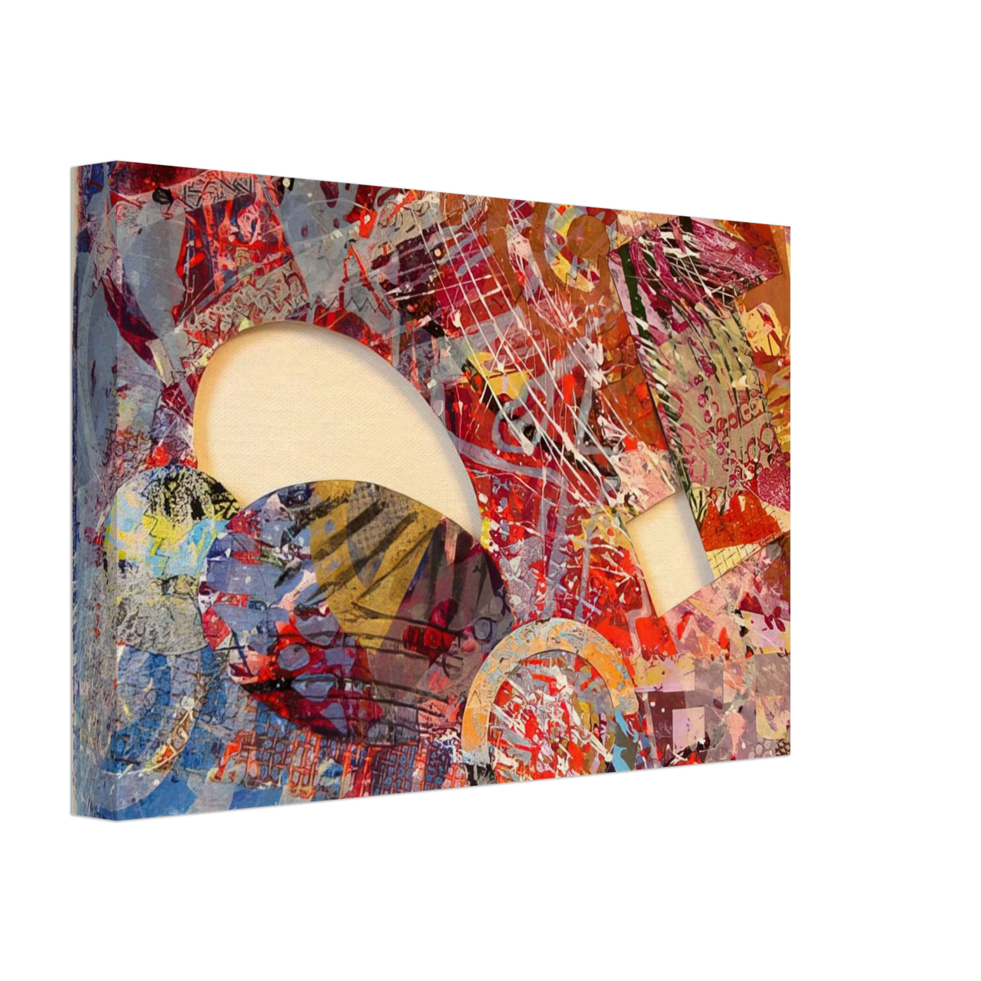 Sam Gilliam - Manet III Canvas - 70x100 cm / 28x40 inches-canvas