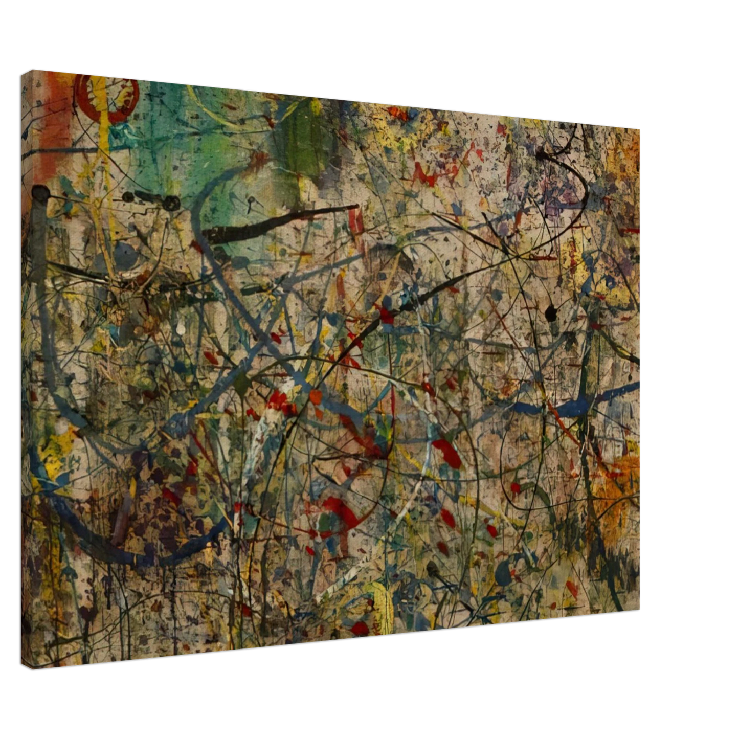 Taro Yamamoto - UNTITLED Canvas - 20x30 cm / 8x12 inches-canvas