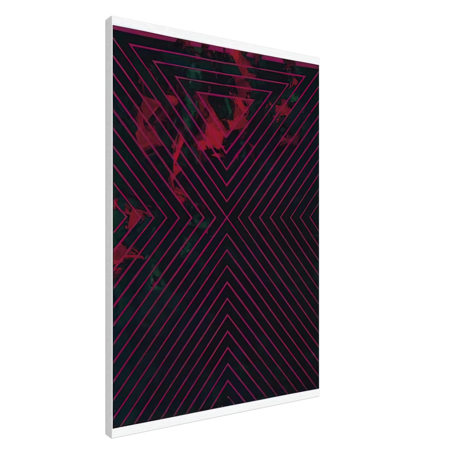 Luis Feito - 1418 1986 Canvas - 20x30 cm / 8x12 inches-canvas