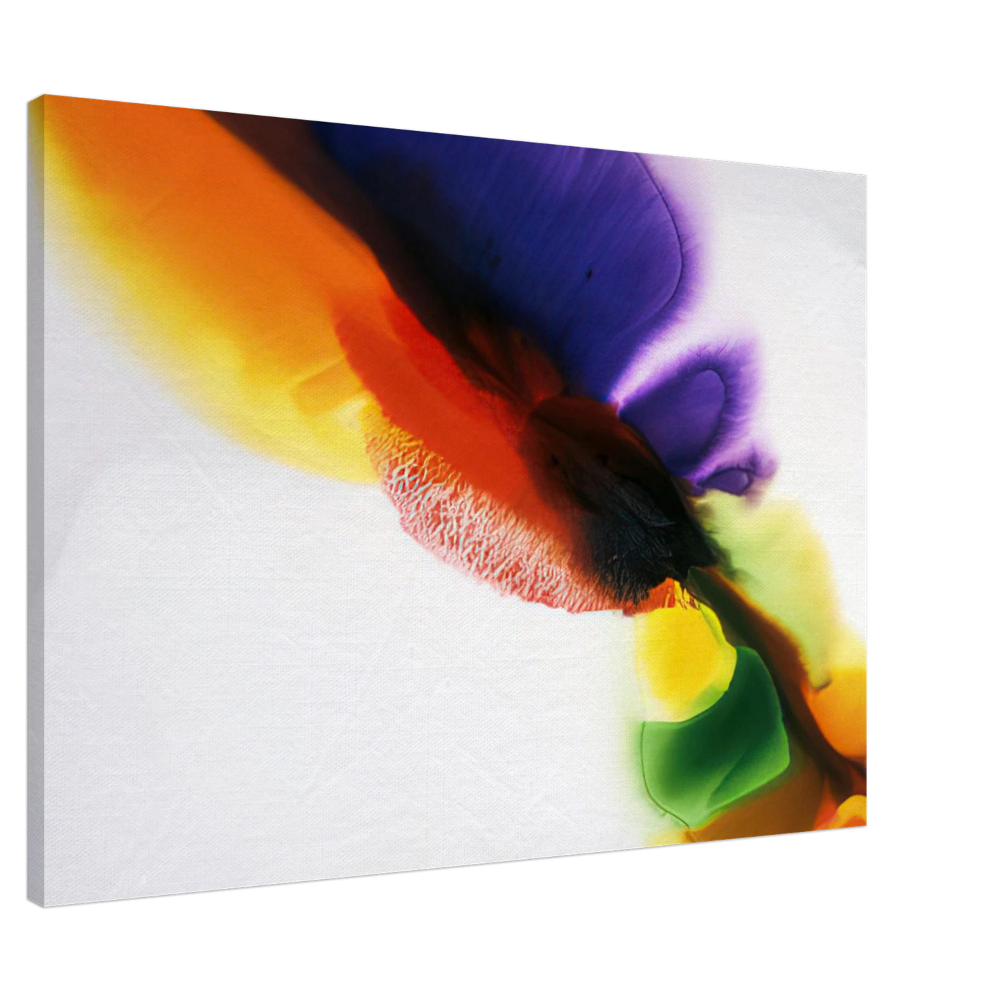 Paul Jenkins - Phenomena Tibetan Flange Canvas - 20x30 cm / 8x12 inches-canvas