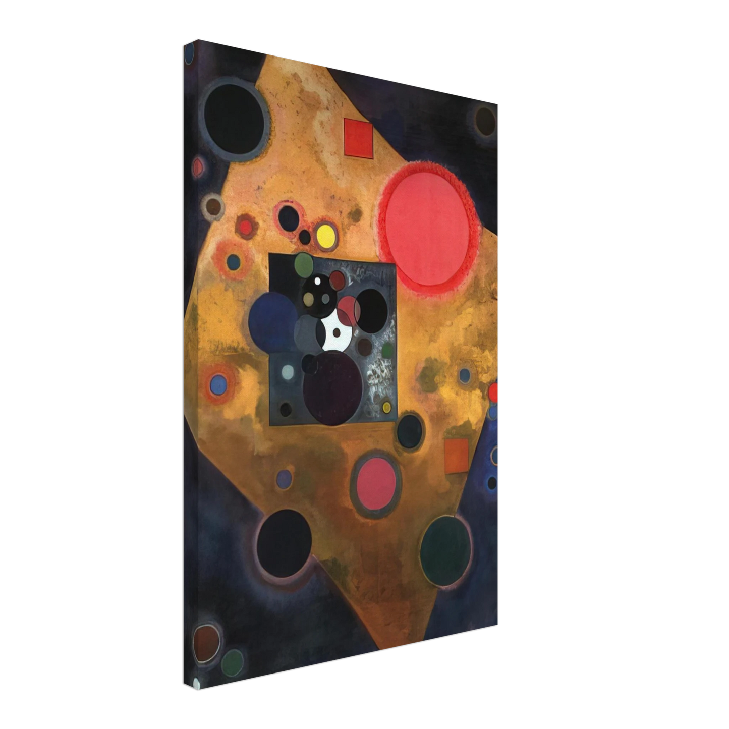 Wassily Kandinsky - ACCENT ON ROSE 1926 Canvas - 70x100 cm / 28x40 inches-canvas