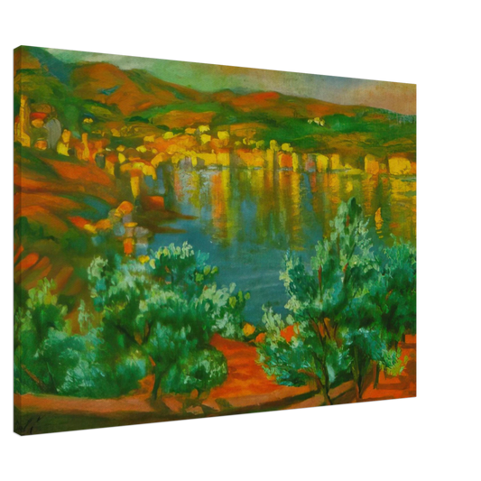 Salvador Dali - FESTIVAL OF ST LUCIA AT VILLAMALLA Canvas - 20x30 cm / 8x12 inches-canvas