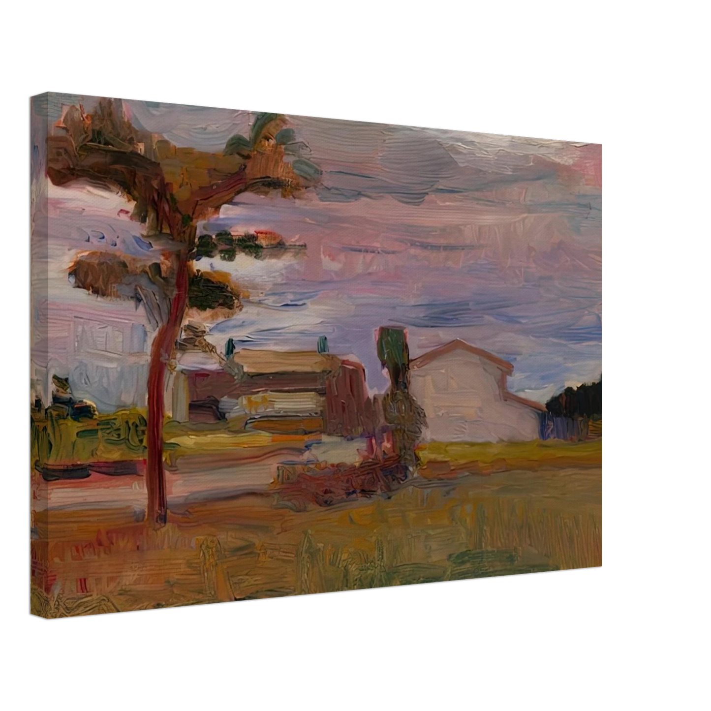 Henri Matisse - CORSICAN LANDSCAPE 1898 Canvas - 70x100 cm / 28x40 inches-canvas