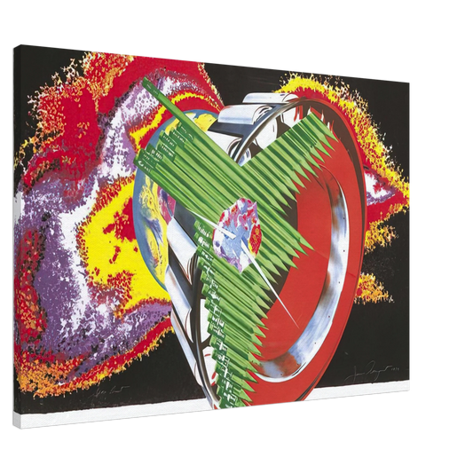 James Rosenquist - Space Dust Canvas - 20x30 cm / 8x12 inches-canvas