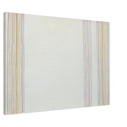 Gene Davis - Untitled - 1981 Canvas - 20x30 cm / 8x12 inches-canvas