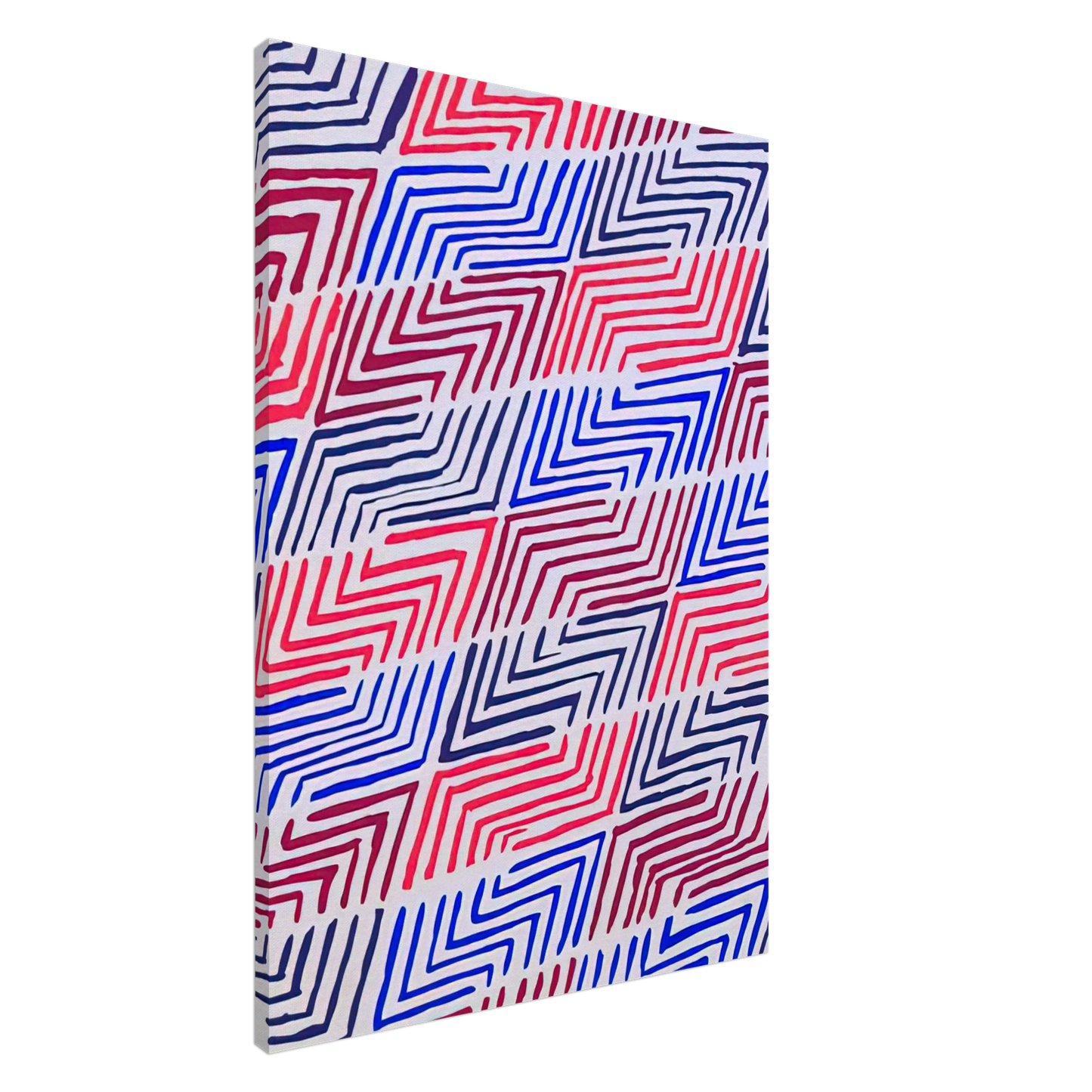 Sonia Delaunay - COMPOSITION 30 Canvas - 20x30 cm / 8x12 inches-canvas