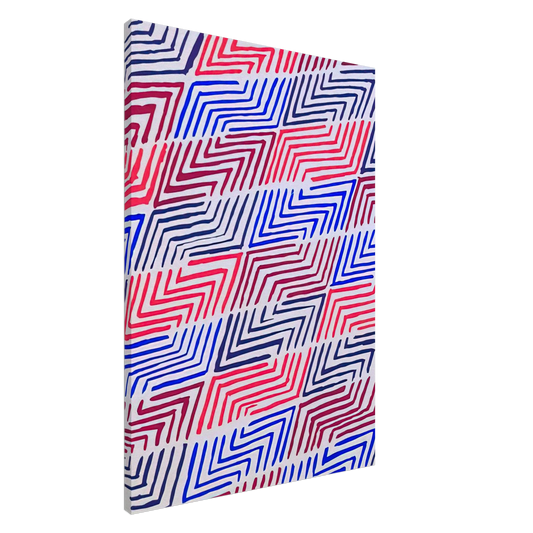 Sonia Delaunay - COMPOSITION 30 Canvas - 20x30 cm / 8x12 inches-canvas