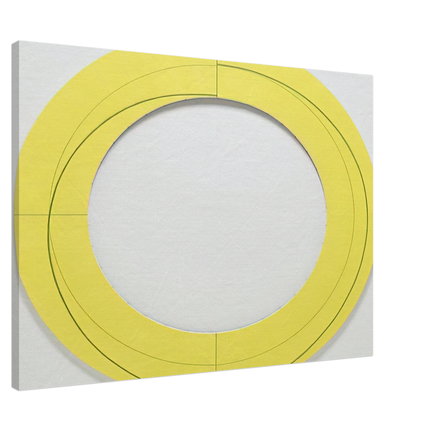 Robert Mangold - RING IMAGE M 2010 Canvas - 20x30 cm / 8x12 inches-canvas