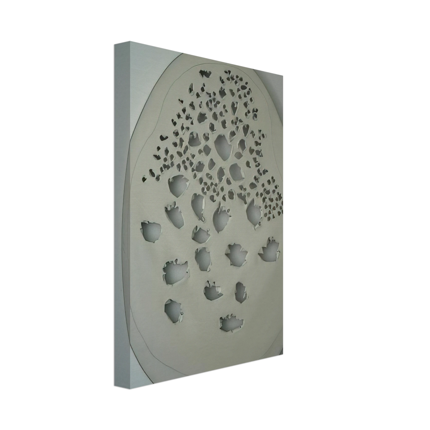 Lucio Fontana - Concept Spatiale - 1963 Canvas - 40x60 cm / 16x24 inches-canvas