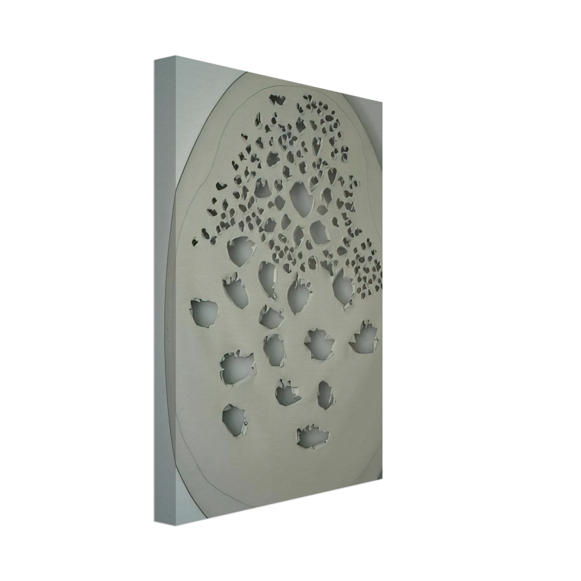 Lucio Fontana - Concept Spatiale - 1963 Canvas - 40x60 cm / 16x24 inches-canvas
