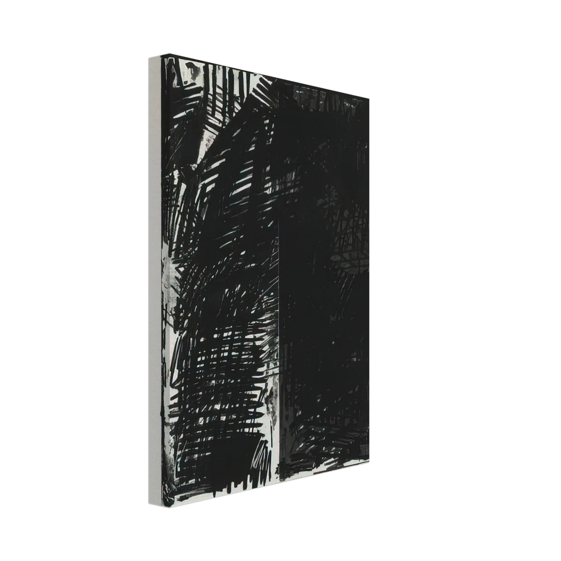 Brice Marden - Untitled Press Series - 1972 Canvas - 70x100 cm / 28x40 inches-canvas