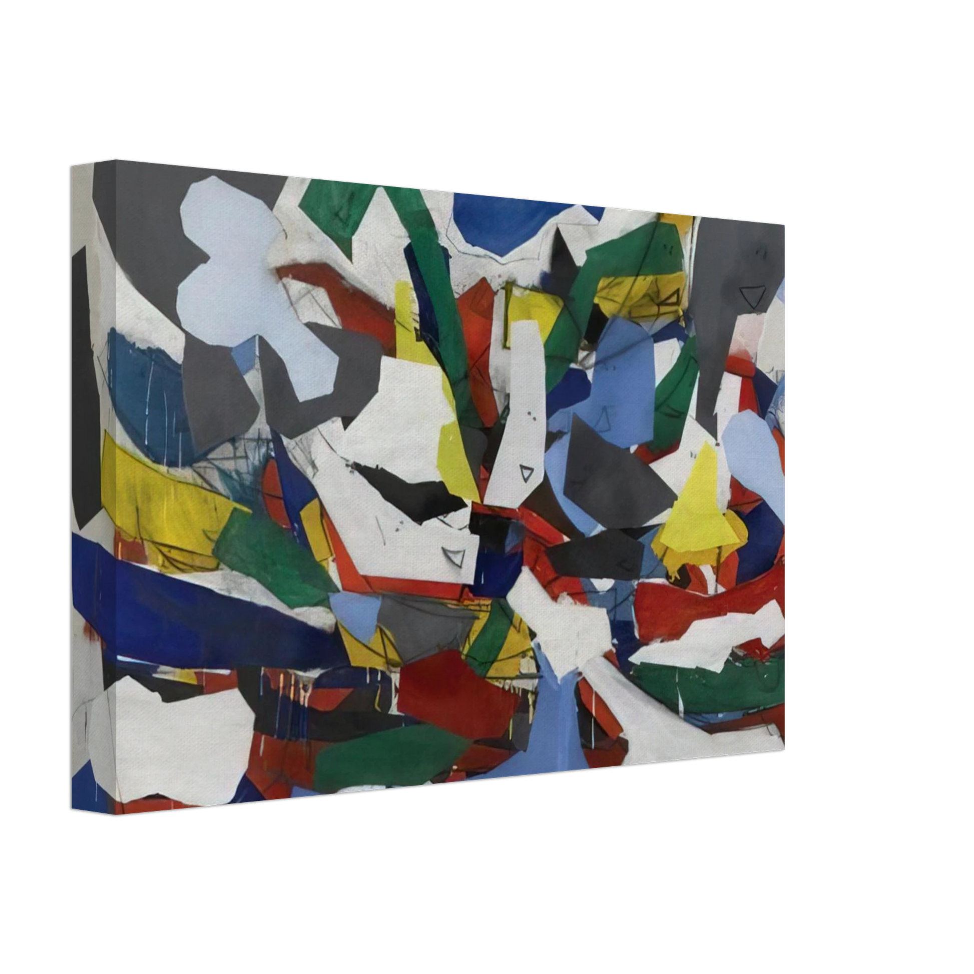 Robert Goodnough - Adventure II - 1963 Canvas - 40x60 cm / 16x24 inches-canvas