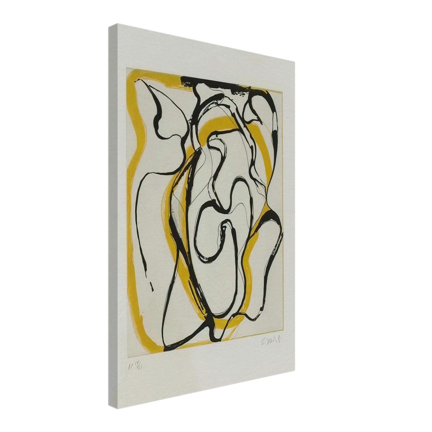 Brice Marden - Untitled - Abstract Expressionism Canvas - 70x100 cm / 28x40 inches-canvas