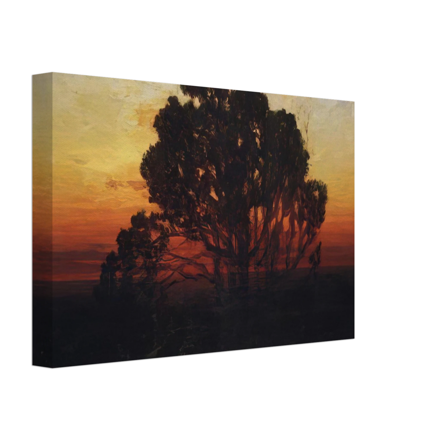 Arkhyp Kuindzhi - Evening Canvas - 40x60 cm / 16x24 inches-canvas