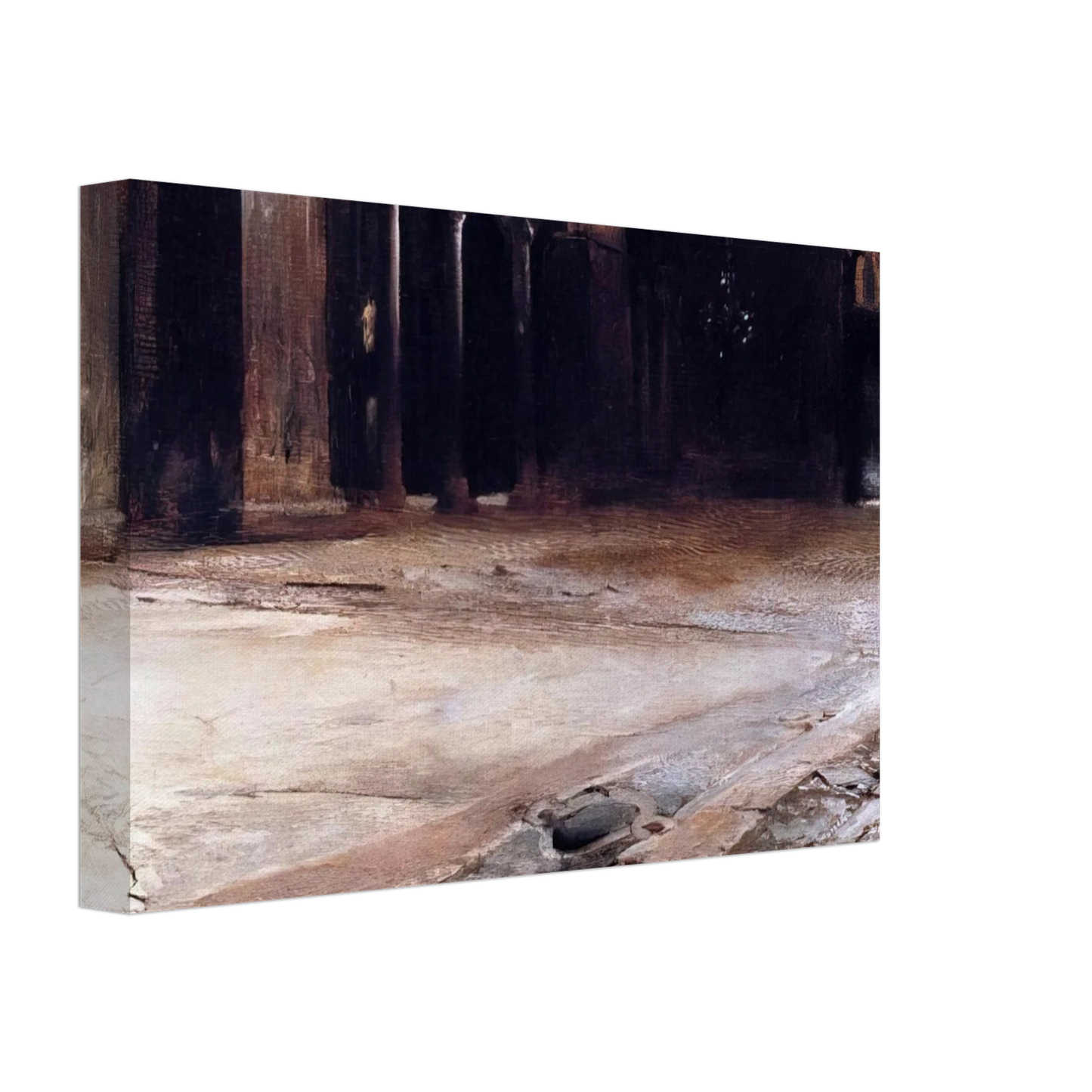 John Singer Sargent - Pavement of St. Mark's Canvas - 70x100 cm / 28x40 inches-canvas