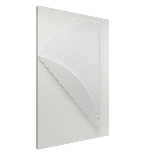 Ellsworth Kelly - White Relief over White Canvas - 20x30 cm / 8x12 inches-canvas