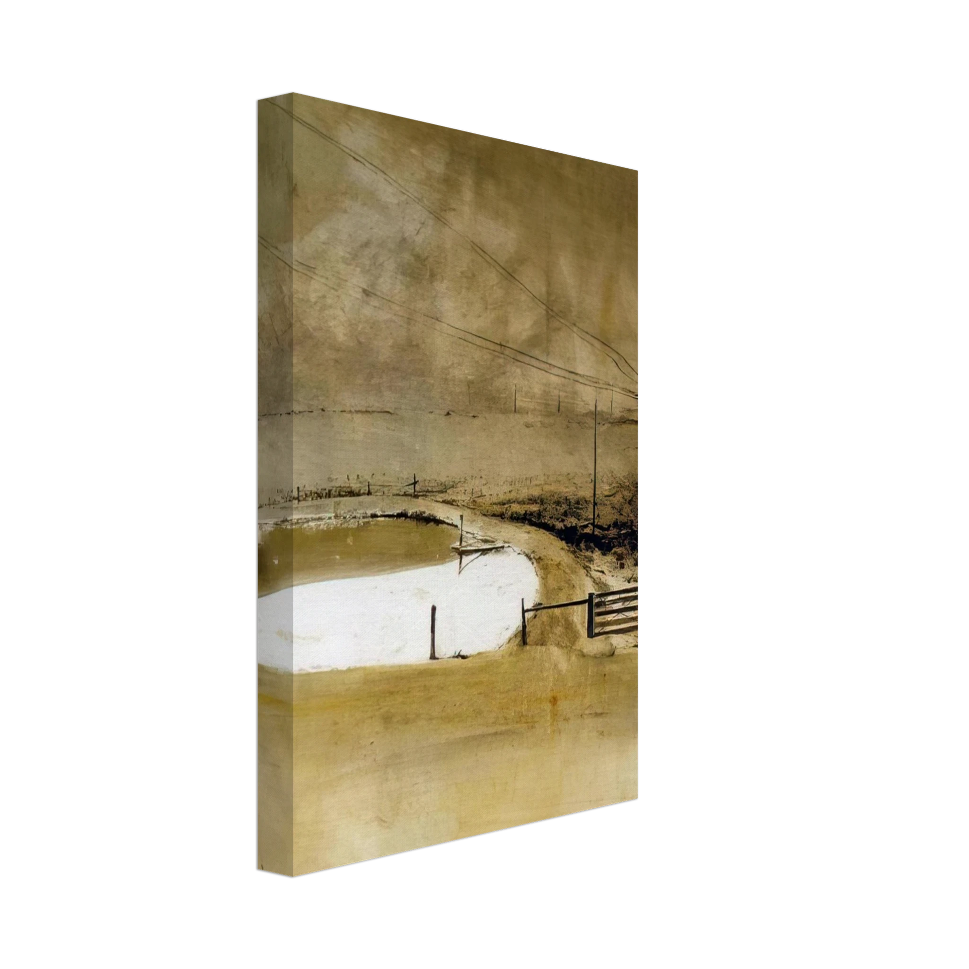 Andrew Wyeth - NOT DETECTED 34 Canvas - 70x100 cm / 28x40 inches-canvas