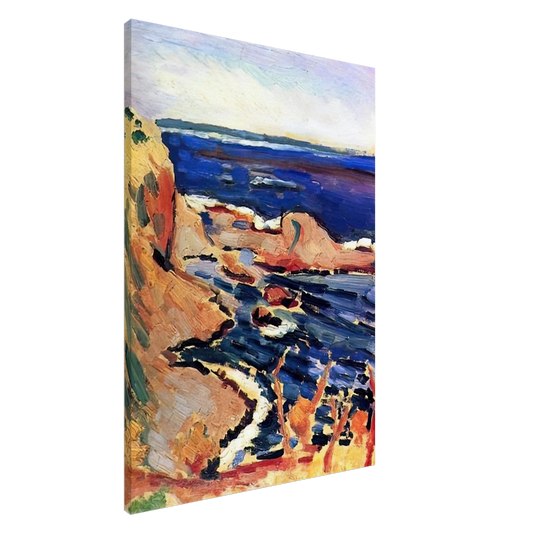 Henri Matisse - LA MOULADE 1905 Canvas - 20x30 cm / 8x12 inches-canvas