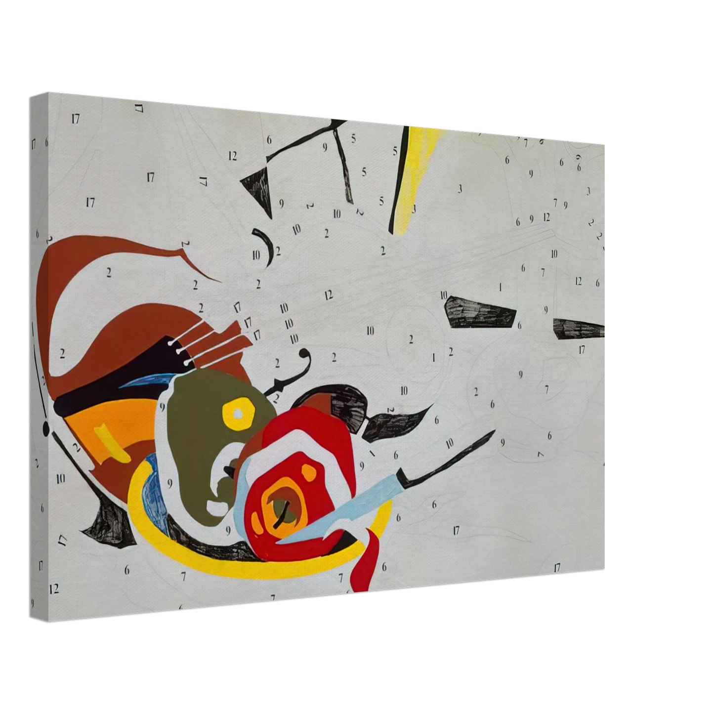 Andy Warhol - Do It Yourself  Violin  Canvas - 70x100 cm / 28x40 inches-canvas