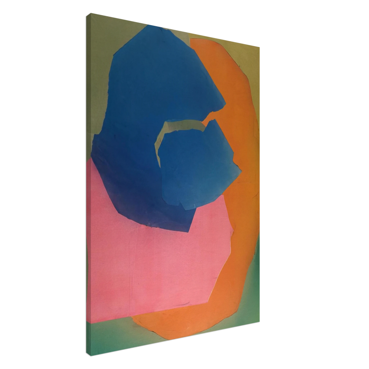 Esteban Vicente - KALANI HAWAII 1969 Canvas - 20x30 cm / 8x12 inches-canvas