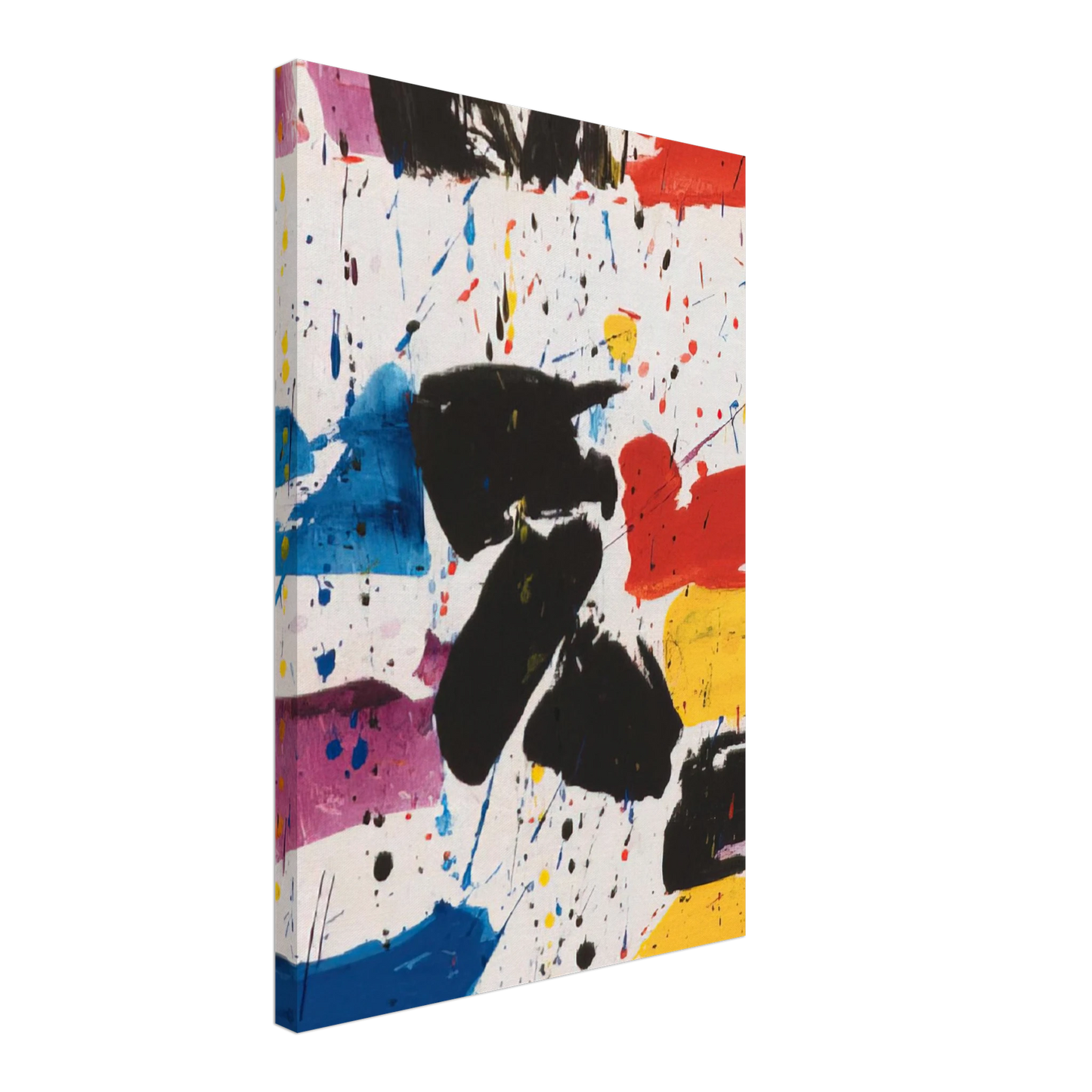 Sam Francis - Hommage to Alfred Jensen Canvas - 40x60 cm / 16x24 inches-canvas