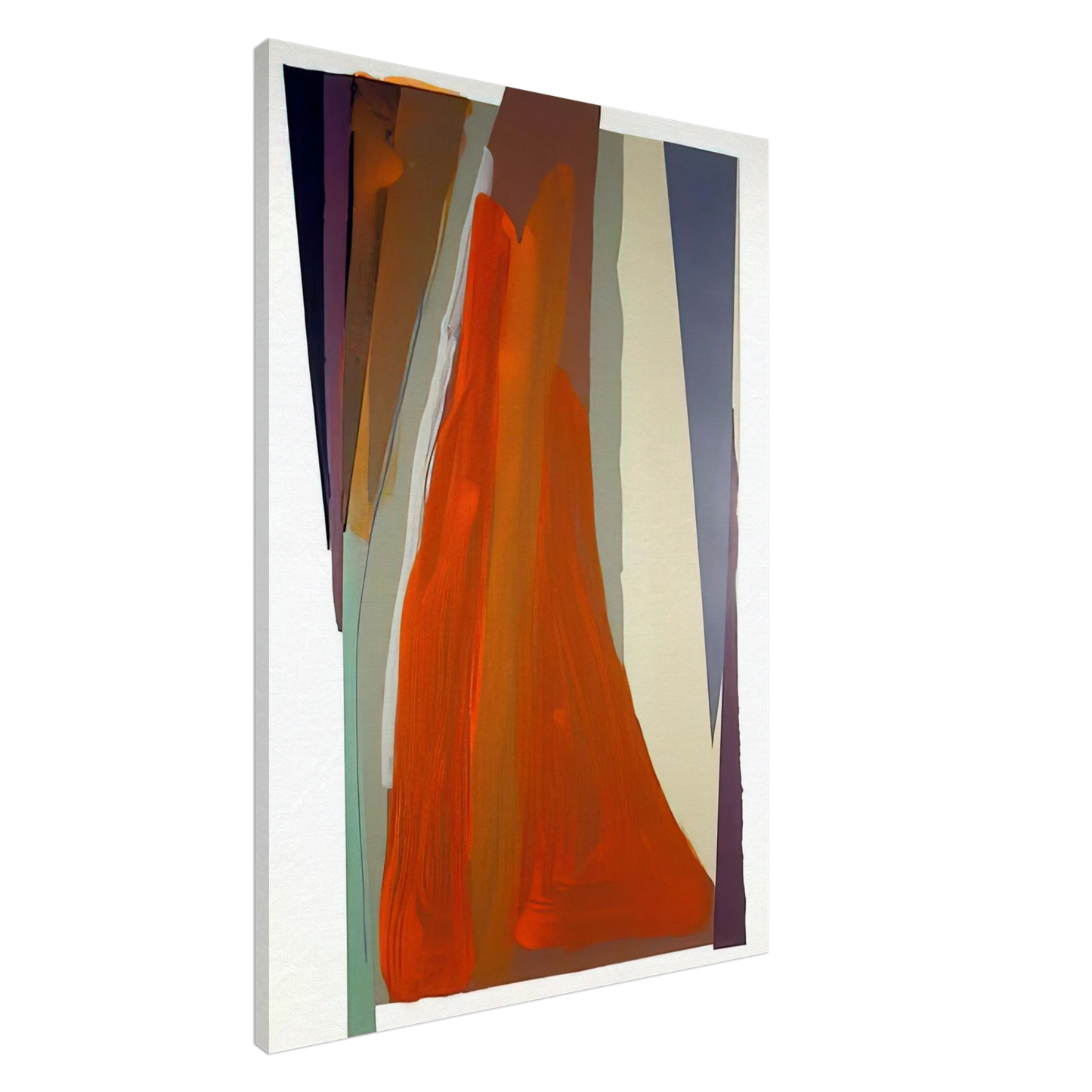 Larry Zox - Untitled 9 - 1979 Canvas - 20x30 cm / 8x12 inches-canvas