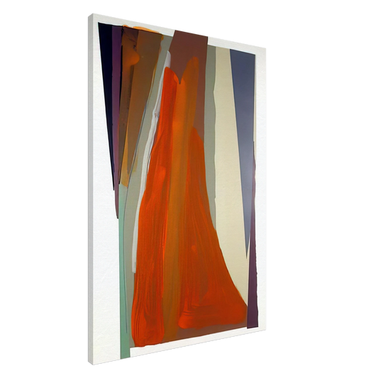 Larry Zox - Untitled 9 - 1979 Canvas - 20x30 cm / 8x12 inches-canvas